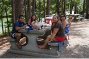 Photo: Red Top Mountain State Park Picnickers